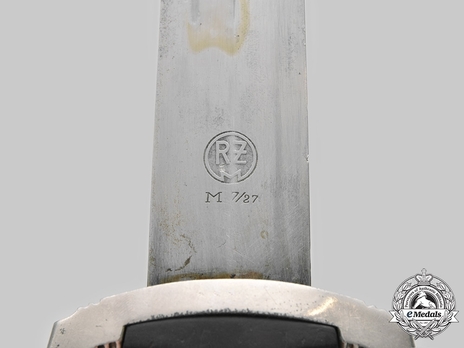 SA Standard Service Dagger by Lauterjung (Puma; RZM marked) Maker Mark