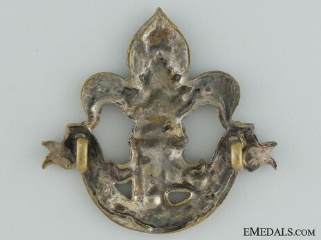 Other Ranks Cap Badge (Void) Reverse