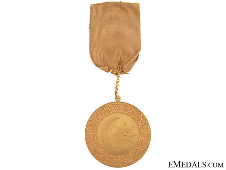 Sultan's Medal for Egypt, 1801, II Class Reverse