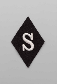 SS-VT Maintenance Technical Sergeant NCO/EM Trade Insignia Obverse