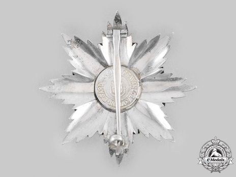 Order of the Roman Eagle, Grand Cross Breast Star, in Silver (with wreath)