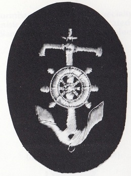 Waffen-SS Coxswain Trade Insignia Obverse