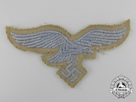 Afrikakorps Luftwaffe Breast Eagle (cut-out version) Obverse