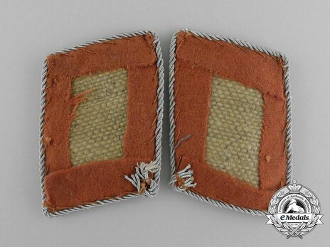 Luftwaffe Signals/Communication Hauptmann Collar Tabs Reverse