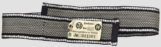 SS Der Führer Officer Cuff Title Reverse