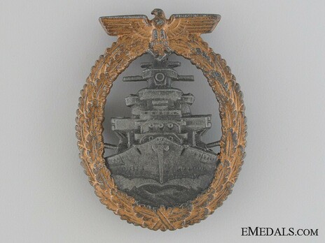 High Seas Fleet Badge, by Steinhauer & Lück Obverse