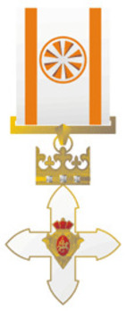 Order of Vytautas the Great, Officer's Cross Obverse