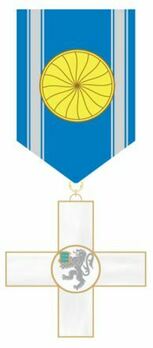 Order of Police Merit, I Class Cross Obverse