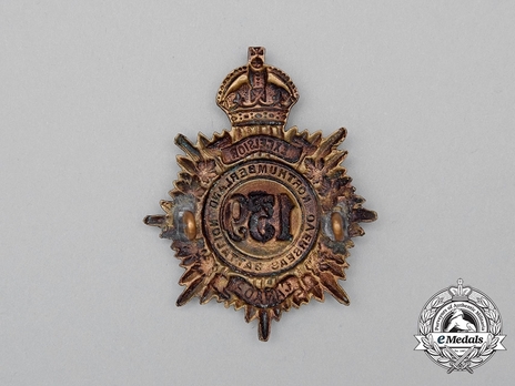 139th Infantry Battalion Other Ranks Cap Badge Reverse