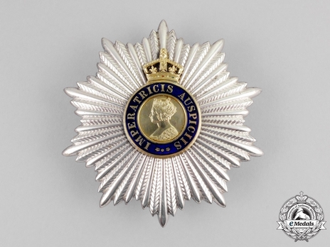 Knights Commander Breast Star (1886-1947) Obverse