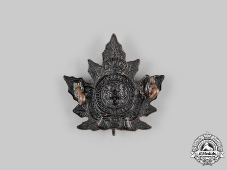 127th Infantry Battalion Other Ranks Cap Badge Reverse