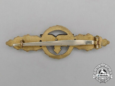 Transport & Glider Clasp, in Gold Reverse