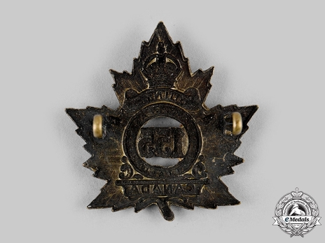 155th Infantry Battalion Other Ranks Cap Badge Reverse