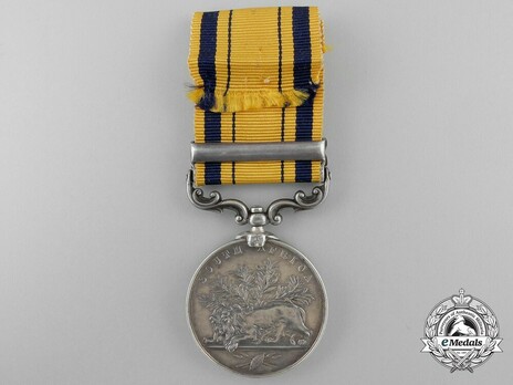 Silver Medal (with "1879" clasp) Reverse