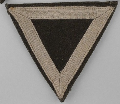 RAD Truppführer Sleeve Rank Insignia (2nd pattern) Obverse