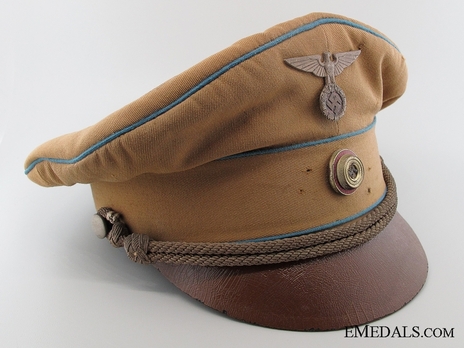 NSDAP Ortsgruppenleitung Visor Cap M34 Profile Right