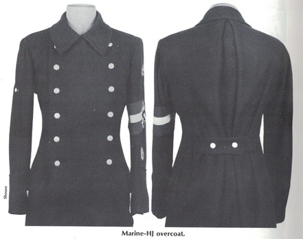 Naval HJ Overcoat Obverse & Reverse