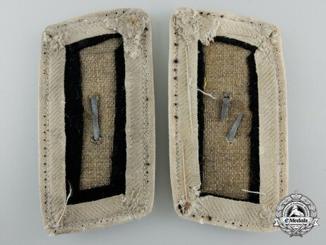 Luftwaffe Regiment "HG" Panzer Troops Collar Tabs Reverse