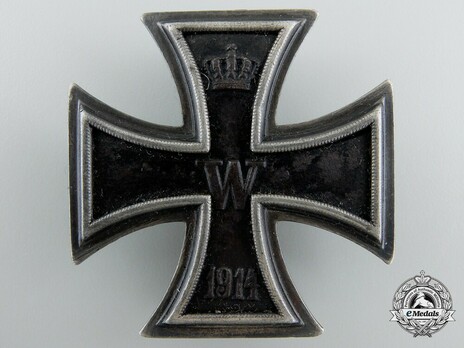 Iron Cross 1914, I Class Cross, by Friedländer Obverse