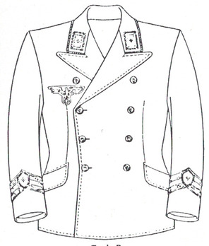 RMBO Tunic (Double-breasted version) Obverse