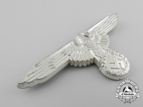 Waffen-SS Metal Cap Eagle Type II, by F. Wagner (cupal) Obverse