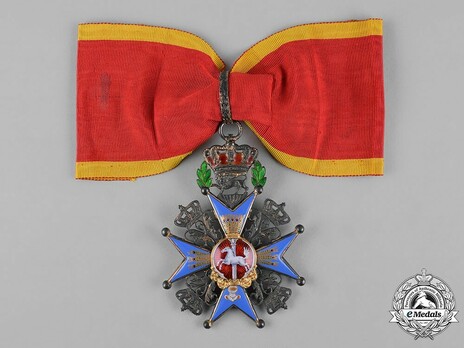 Dukely Order of Henry the Lion, Commander Cross (in silver gilt) Obverse