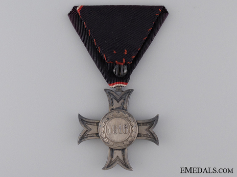 Silver Merit Cross (for War Merit) Reverse