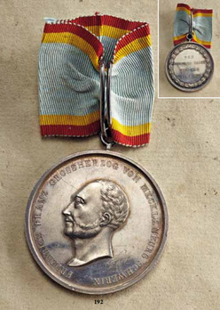 Civil Merit Medal, Type II, in Silver Obverse & Reverse