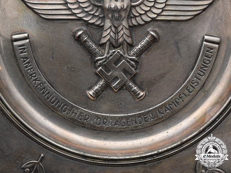 Luftwaffe Honour Salver Obverse Detail