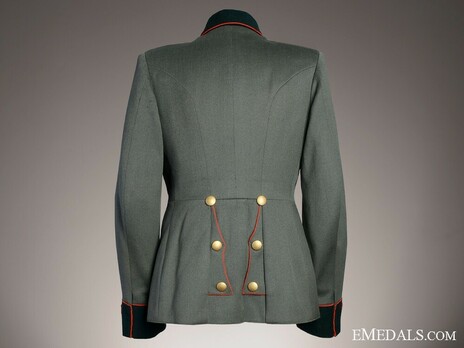 German Army General's Dress Tunic Reverse