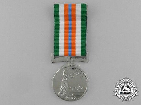 United Nations Peacekeepers Medal in Silver Obverse