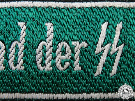 Waffen-SS Osttürkischer Waffen-Verband der SS Cuff Title Obverse