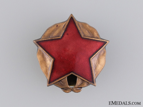 Order of the Partisan Star, III Class Obverse
