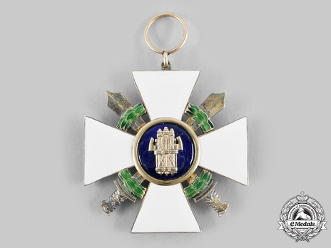 Order of the Roman Eagle, Grand Cross, in Silver (with wreath) Reverse