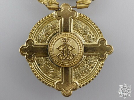 Medal of Merit for Church Service, I Class (1907-1931) Reverse