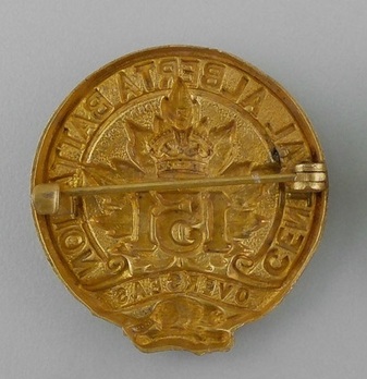 151st Infantry Battalion Officers Collar Badge Reverse