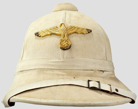 Afrikakorps Kriegsmarine Pith Helmet Front