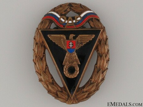 Army Racing Team OAP Badge, III Class Obverse