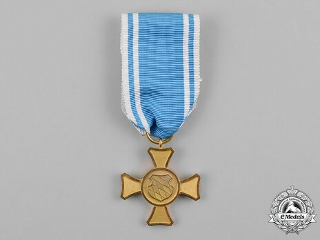 Military Long Service Cross and Medal, I Class Cross Obverse