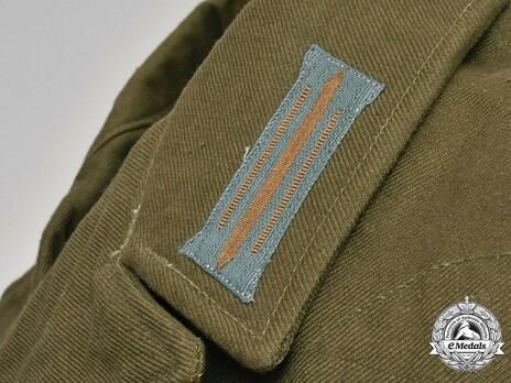 Afrikakorps Heer NCO/EM Collar Tabs Obverse