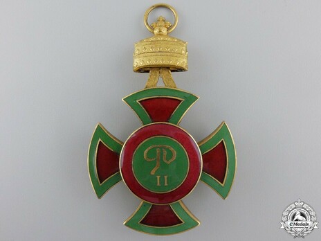 Order of Emperor Menelik II, Grand Cross Reverse