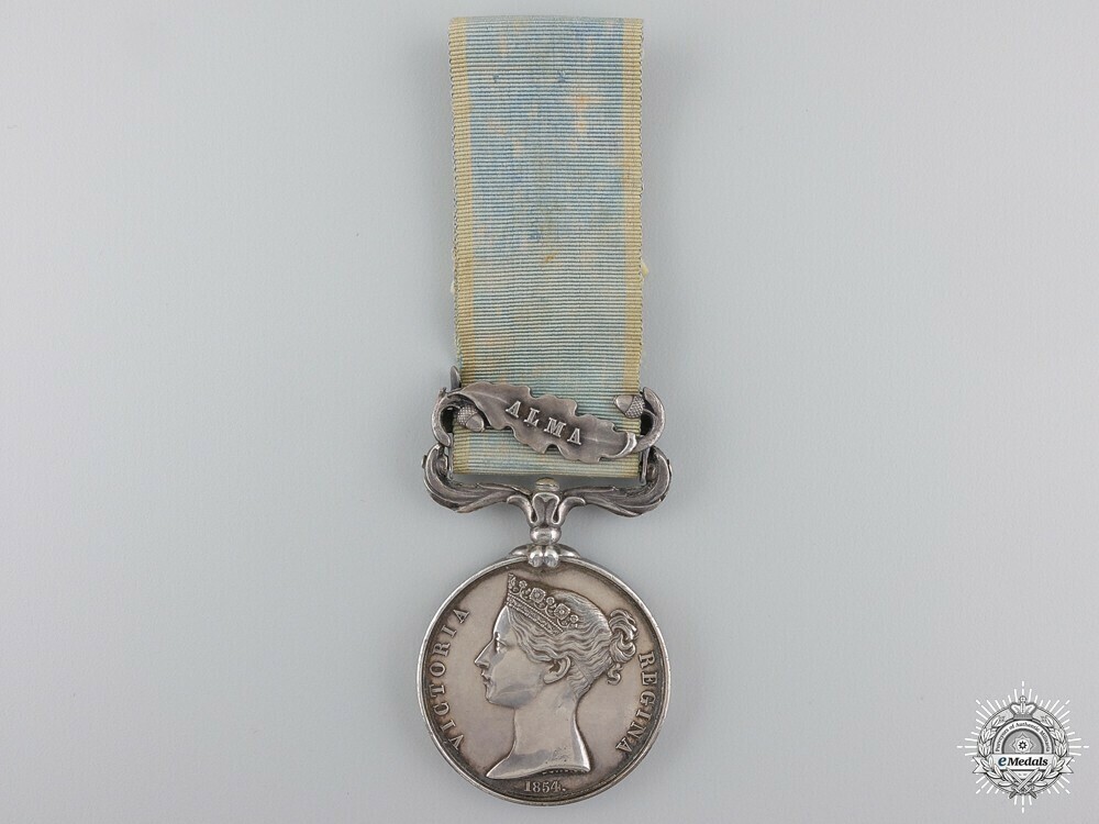 Silver medal with alma clasp stamped w. wyon r.a. b. wyon sc. obverse