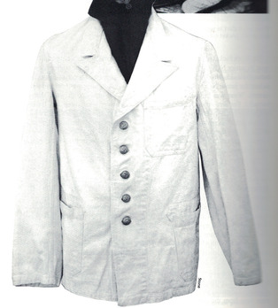 Kriegsmarine White Drill Jacket Obverse