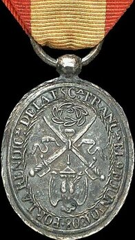 Medal for the Surrender of the French Fleet, II Class Medal Obverse