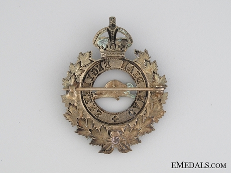 Engineers General Service Other Ranks Cap Badge Obverse