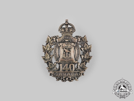 140th Infantry Battalion Other Ranks Cap Badge Obverse