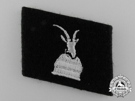 Waffen-SS 'Skanderberg' Division Collar Tab Obverse