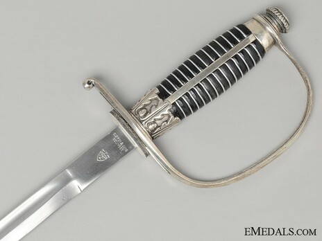 Allgemeine SS Officer Sword Hilt Detail Reverse