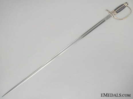 Allgemeine SS Officer Sword Reverse