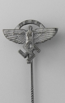 NSFK Civil Membership Badge (stick-pin version) Obverse